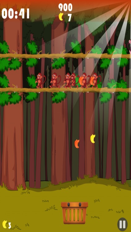 Monkey Madness: Falling Banana Quest