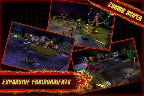Zombie Sniper Shooting : Realistic 3D Zombie Hunting Game screenshot 3