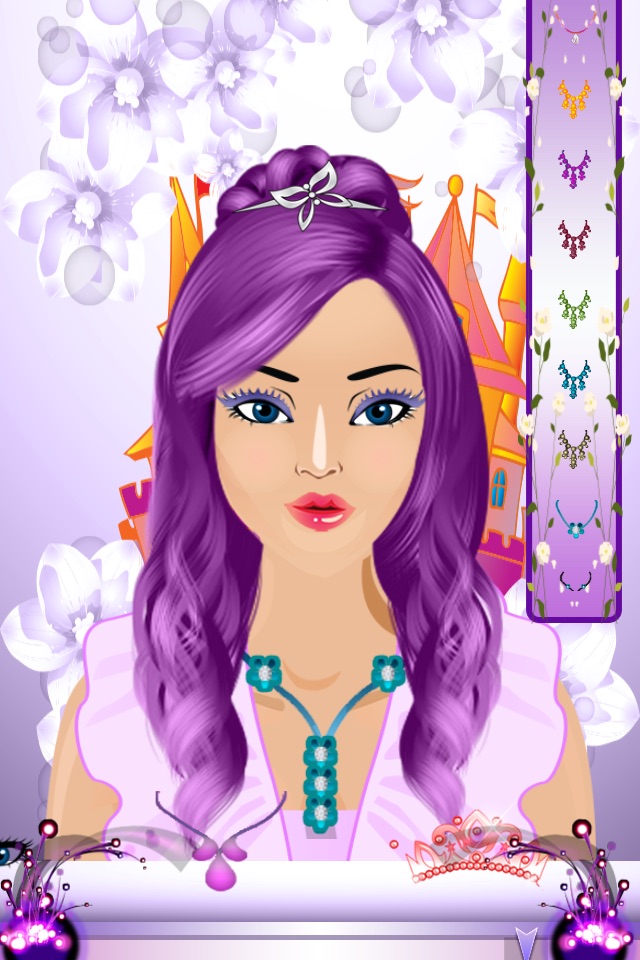 A Celebrity Fashion Dress Up, Makeover, and Make-up Salon Touch Games for Kids Girls screenshot 4