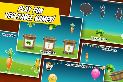 Toddlers First Words: Learn Vegetables & Plants on the Veggie Farm for Kids screenshot 4