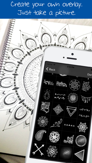 ‎Doodles (Photo Editor for Beautiful DIY Overlay Crop Collage Effect on Instagram) Screenshot