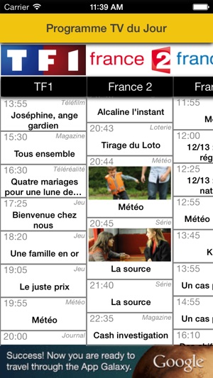 Mon Programme TV : Le meilleur de vos pr