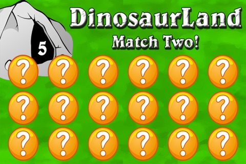 Dinosaur Land - Match Game For Kids! screenshot 2