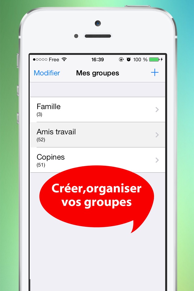 SMS GROUPE : Envoyer des MESSAGES TEXTO groupés à vos amis, famille ! screenshot 3