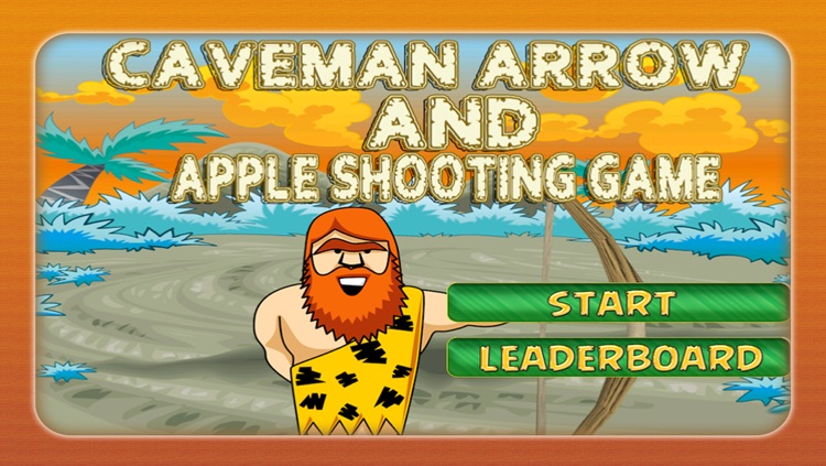 Caveman arrow and apple shooting game - Free Edition