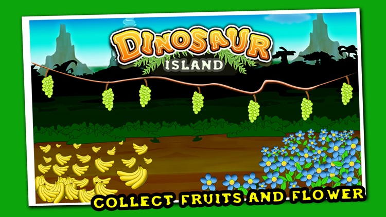 Dinosaur Island - The cute beasts against hunting cavemen - Free Edition screenshot-3