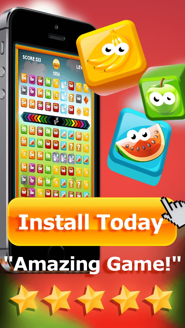 CANDY FRUIT PARTY POP - FUN ADDICTIVE CANDIES GAME FOR KIDS HD FREE 1.0 IOS