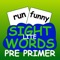 Sight Words Pre-Primer Lite Flash Cards - sight words for kids in preschool and kindergarten