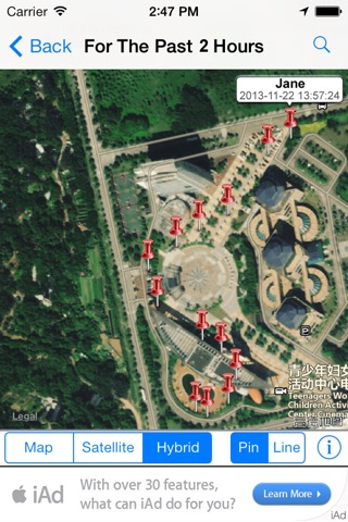 GPS Tracker - Follow You,Follow Me - Free Version screenshot 3