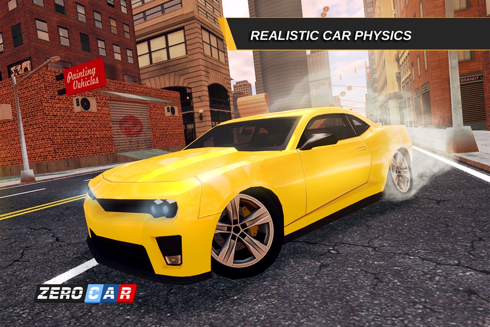 Zero Car : Open World Extreme Racing screenshot 2