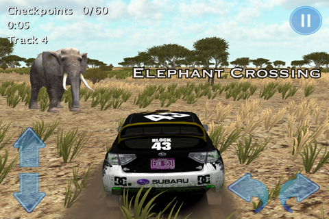 African Rally Race 3D : 4x4 Real Kruger Safari Racing screenshot 3