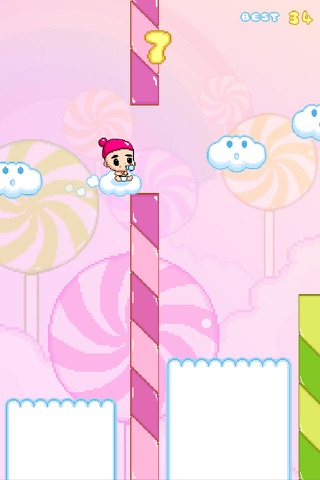 Angel Baby - Adventure of bird tiny flappy wings for free kid games screenshot 4