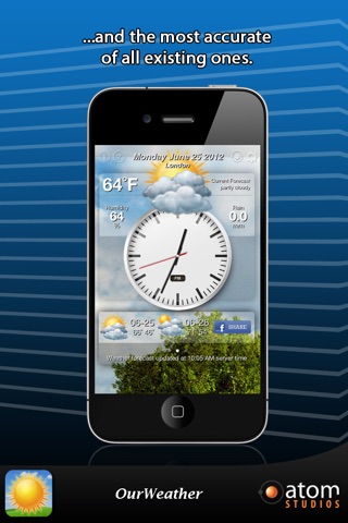 OurWeather Free - weather forecast made simple screenshot 2
