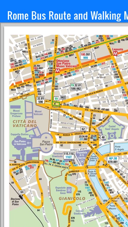 Rome travel guide and offline map, metro Rome subway, traffic maps Rome airport transport, city bus Rome guide & Vatican Rome trip advisor