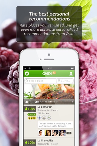 Gvidi, your personal guide to the best restaurants, cafes and bars in the city screenshot 3