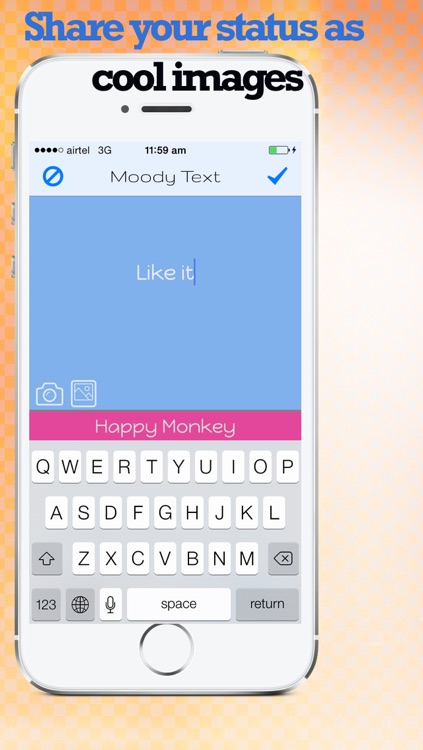 Textie!- create text images for social posts with swipes