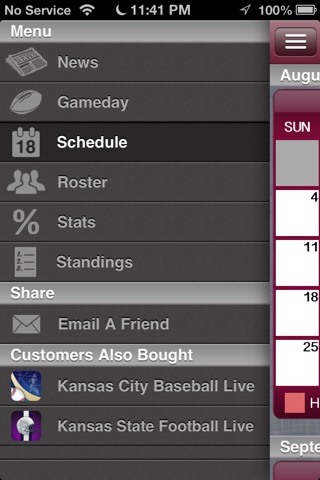 Kansas City Football Live screenshot 4