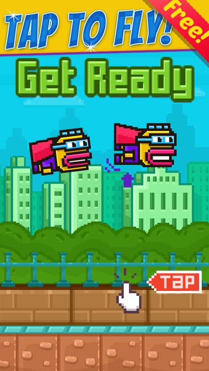 Action Tiny-Fly Bird 2 - Impossible Flappy Adventure 3D Edition