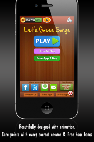 Let´s Guess Songs ™ reveal what is the music from addictive word puzzle quiz game screenshot 4