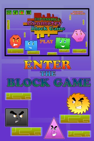 Impossible Geometry Block Game screenshot 3