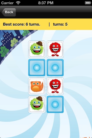 Monsters Cards Match screenshot 2