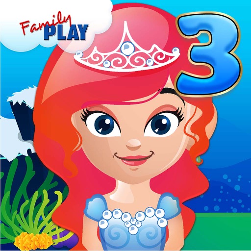 Mermaid Princess Grade 3 Learning Games School Edition Icon