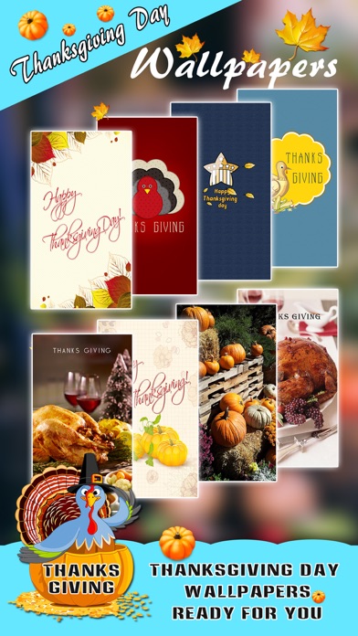 How to cancel & delete Thanksgiving Day Wallpapers & Backgrounds HD - Holiday Cool Pictures for iPhone Home & Lock Screen from iphone & ipad 1