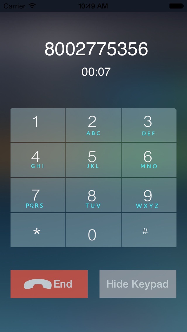 CallTime - Cheap US & Canada Phone Callのスクリーンショット3 CallTime - Cheap US & Canada Phone Callのスクリーンショット3