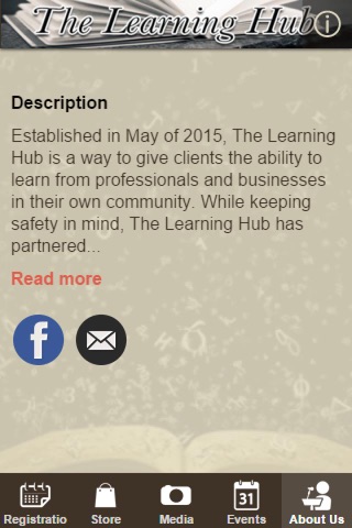 The Learning Hub screenshot 2