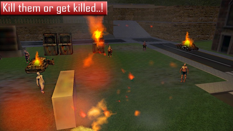 Alone at Zombie's Town - Sniper Shooter Game screenshot-3