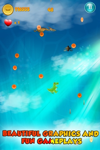 Mini Pets Rush in the Dinosaur Era – Multi jumping game of cute dinos screenshot 4