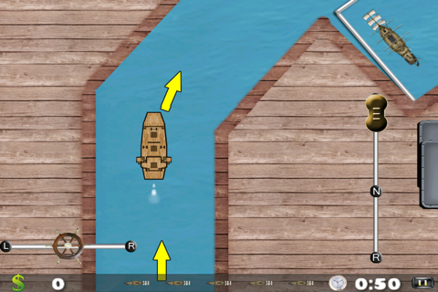 Pirate Ship Water Parking Mania - Fast Boat Driving Frenzy Free screenshot 4