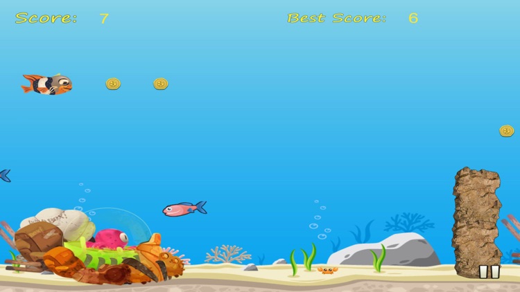 A Fish in the Sea: An Underwater Splashing Adventure Pro