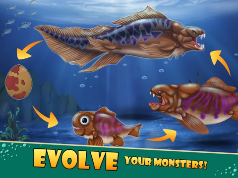 Скачать Sea Monster City - Monsters evolution & battle games
