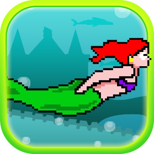 8 Bit Mermaid : Tiny Princess Under Sea Adventure Icon