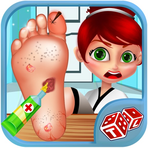 Little Foot Doctor - Kids Toe Nail Treatment Game Icon