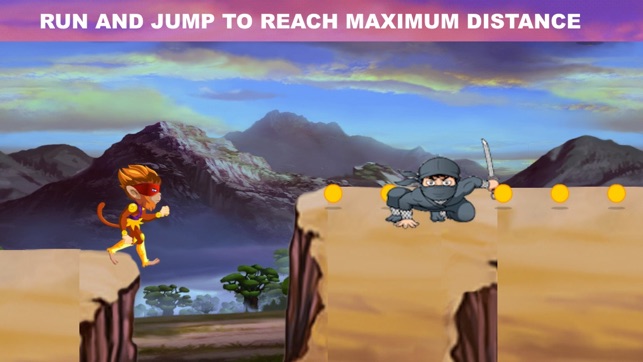 Angry Ninja Chimp Run - Jungle Adventure(圖5)-速報App