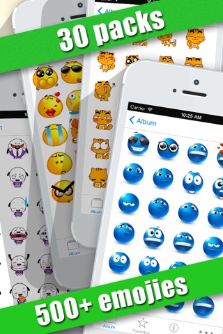 Fun Stickers, Smileys and Emoji Emoticons for WhatsApp, Messages and eMail screenshot 3