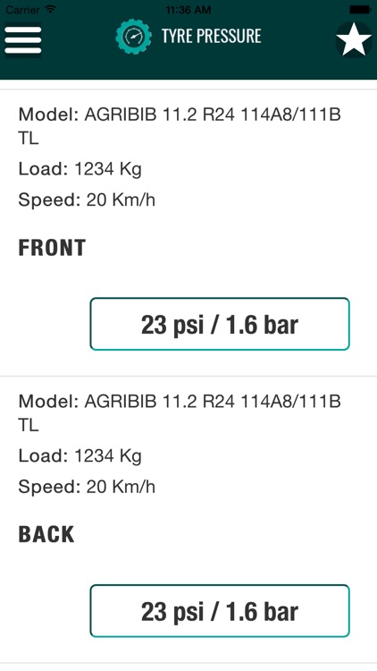 FG Tyre Pressure screenshot-3