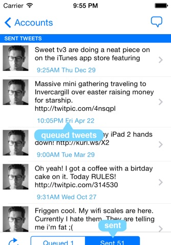 Tweetr - Schedule tweets for Twitter - Your Social Media Management Tool screenshot 2