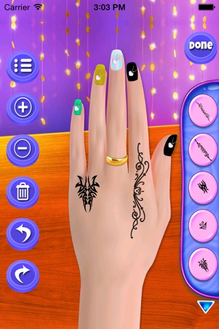 hand tattoo maker and hand manicure screenshot 3