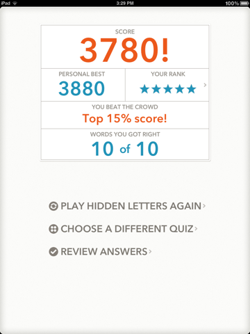 Игра Quizzitive – A Merriam-Webster Word Game