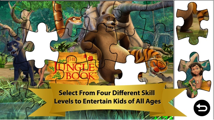 The Jungle Book - Expanded Interactive Edition - Official Videos & Games featuring Lovable Bear, Tiger & Snake Characters for Kids screenshot-3