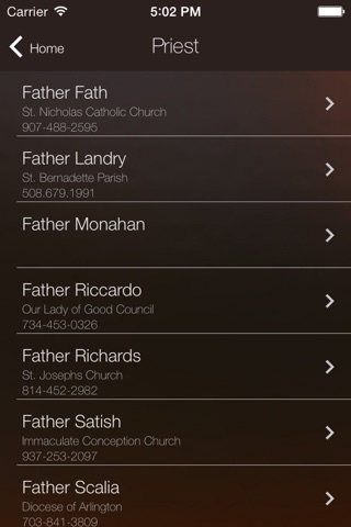 Catholic Homilies screenshot 2