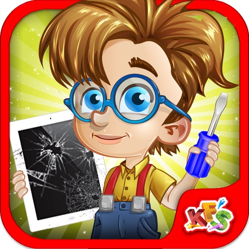 Kids Tablet Repair Shop – Fix & decorate tablet in this crazy mechanic game icon