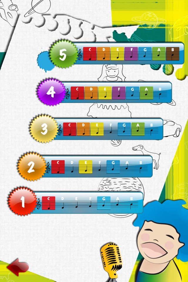 Sing'n'Colour | Learning music whilst you're colouring and singing is child's play screenshot 2