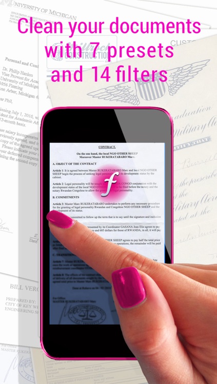 Scanny free - personal document assistant and PDF document scanner