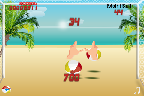 A Beach Ball Goalie Save Game - Sand Castle Summer Fun screenshot 4
