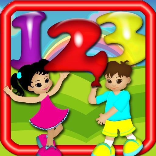 123 Counting Preschool Learning Experience Catch Numbers Game icon