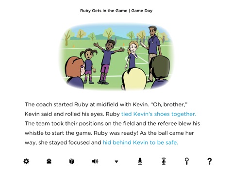 storysmart3: Ruby Gets in the Game - Social Language Skills screenshot 3